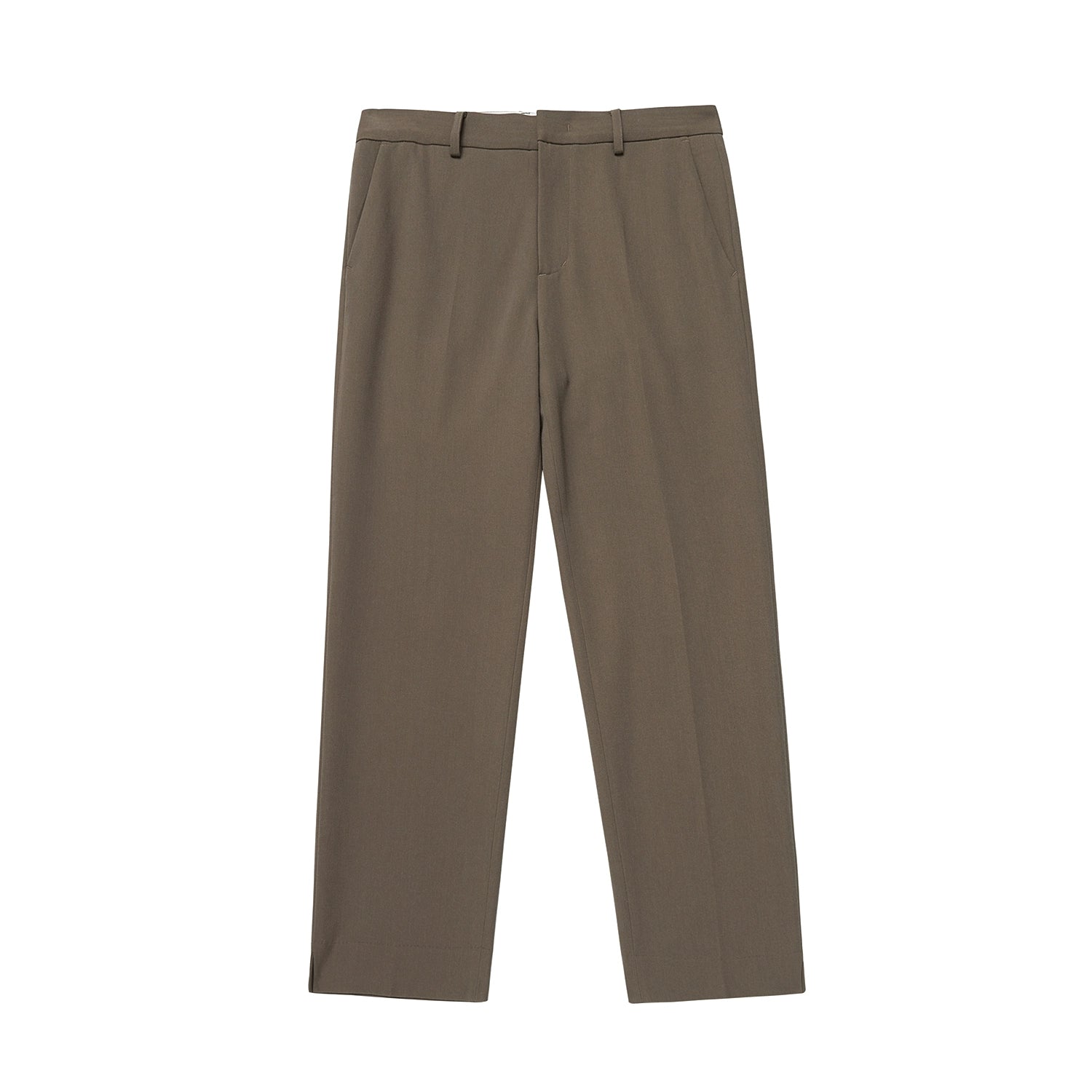 Split Hem Straight Pants