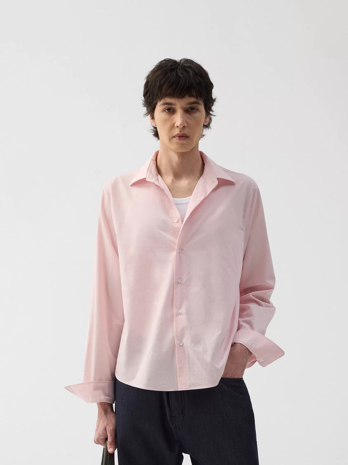 Caspian Minimal Long-Sleeve Shirt