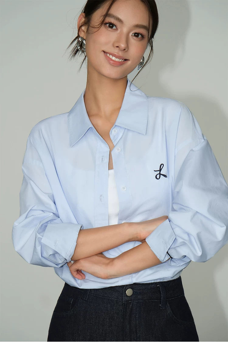 Relaxed Drift Oversized Button Shirt
