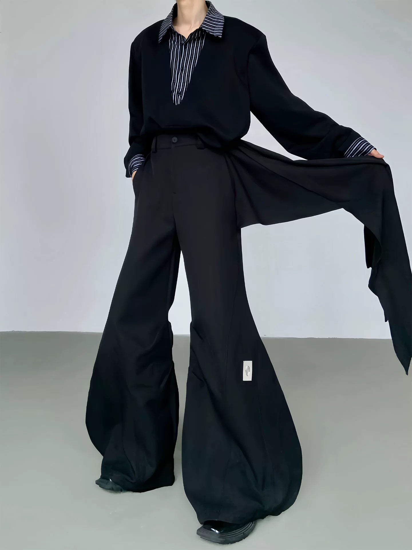 Cascade Sculpt Flare Trousers