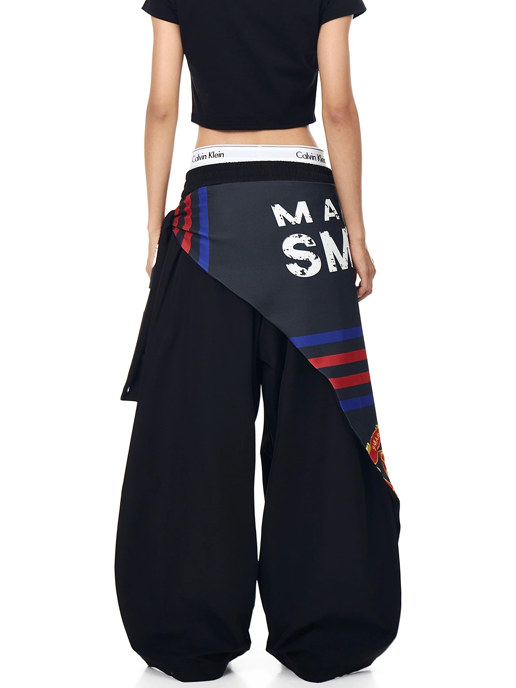 Varsity Drape Parachute Cargo Pants