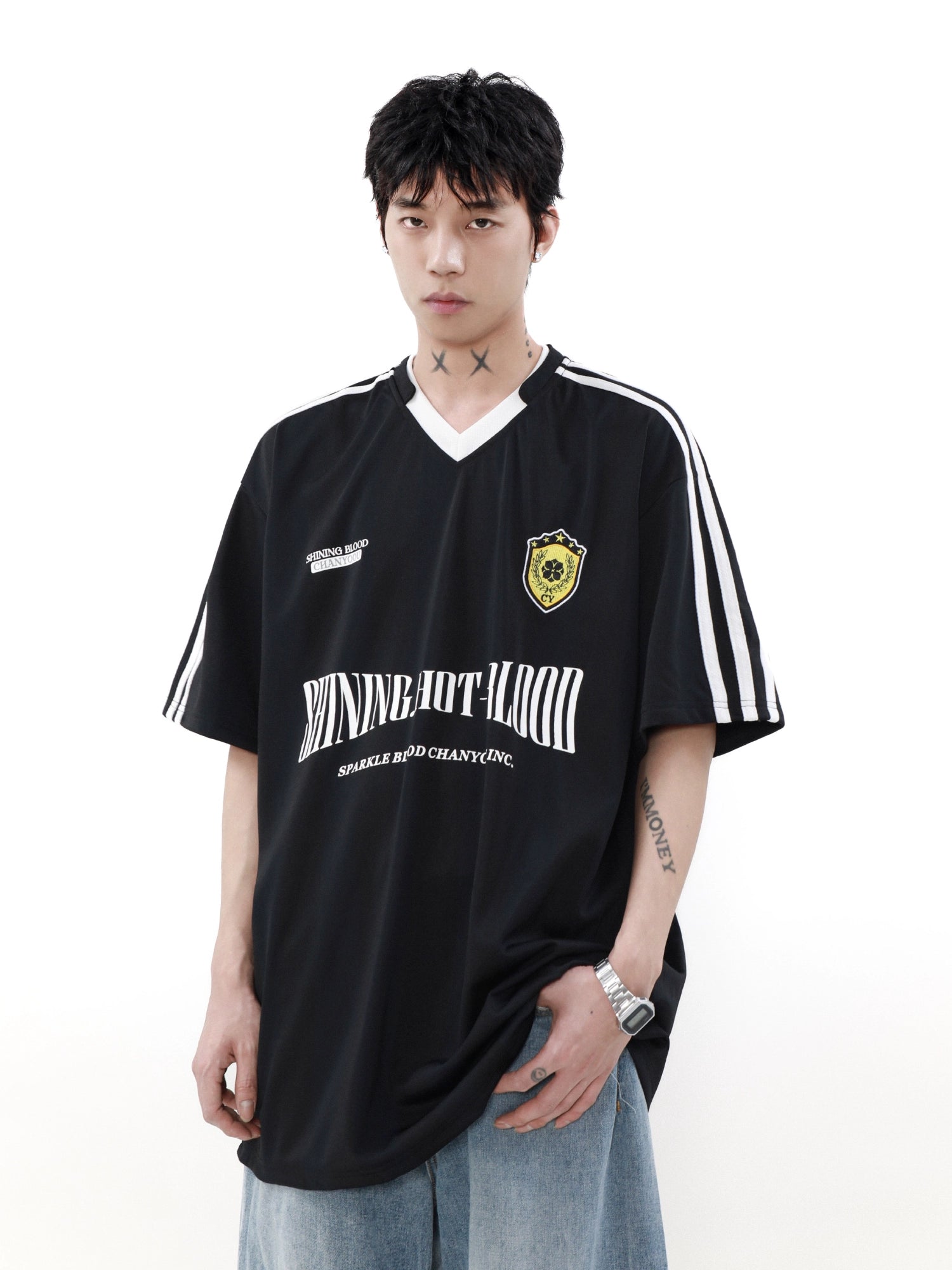 Crest Retro Soccer Jersey