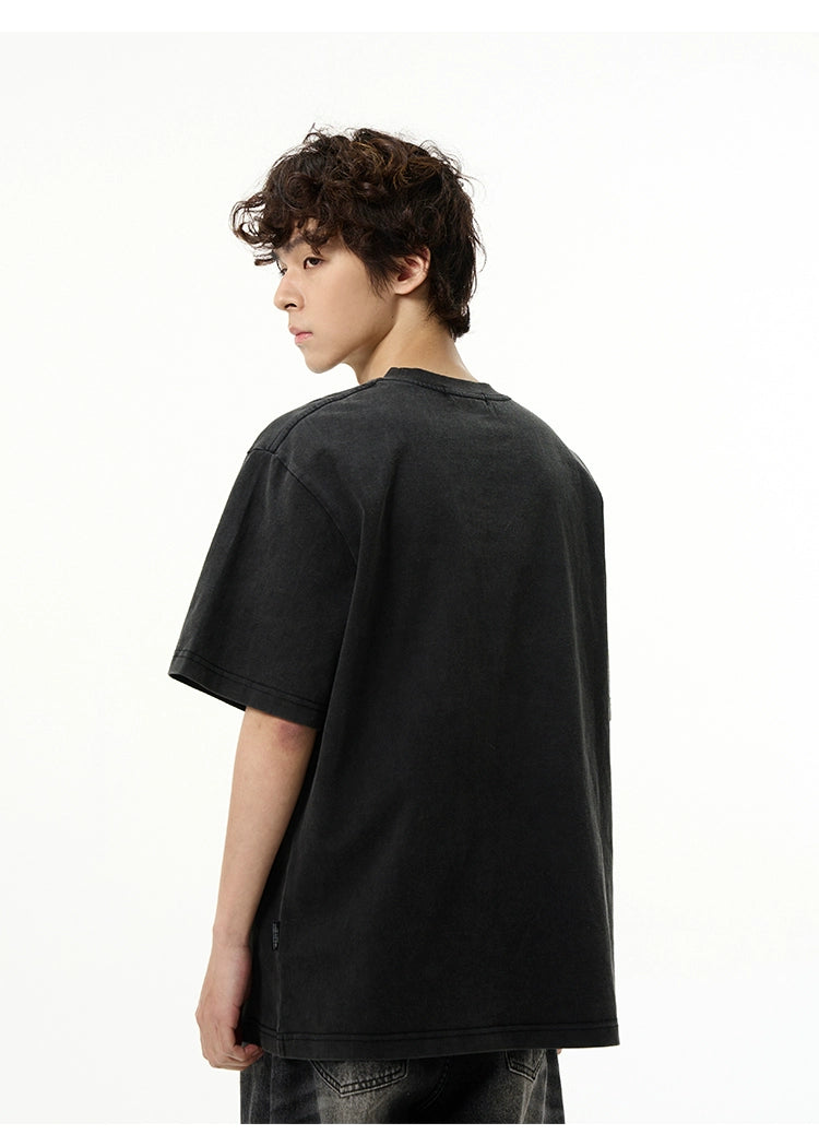 Artistic Graphic Print Oversized T-Shirt