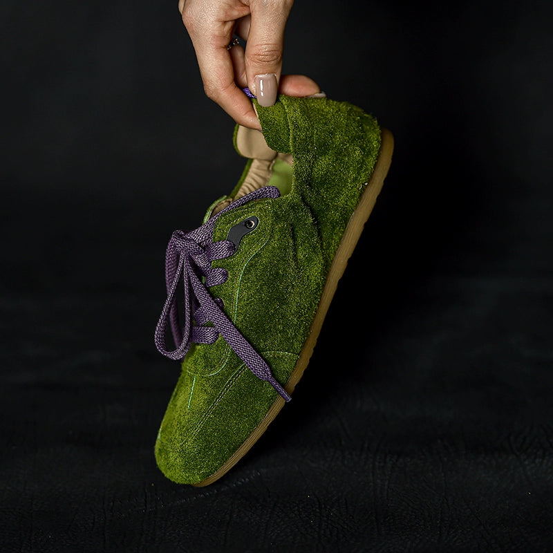 Moss Velvet Fusion Sneaker