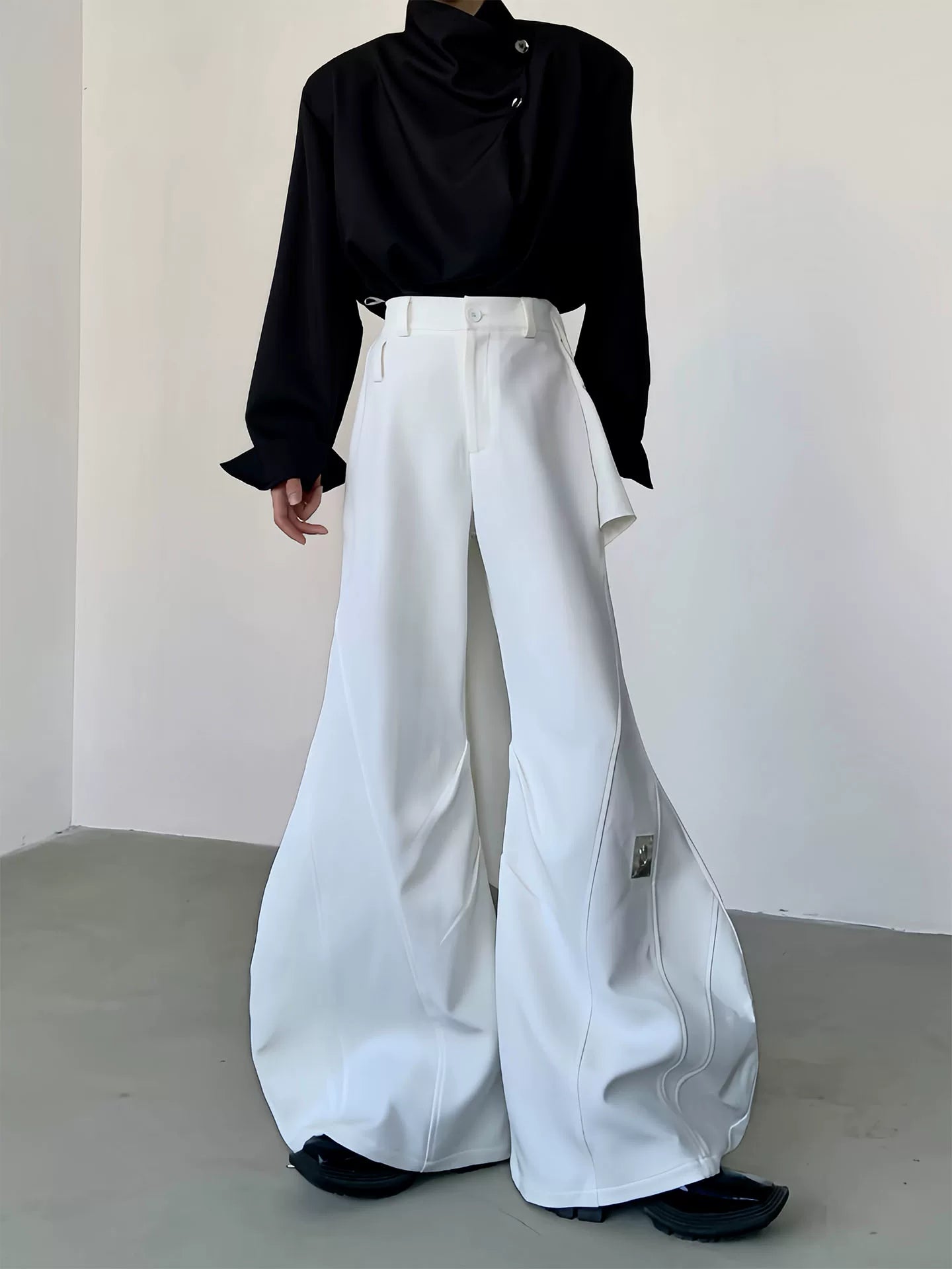 Cascade Sculpt Flare Trousers