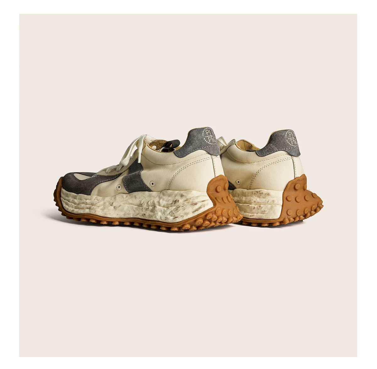 Retro Trail Leather Sneakers