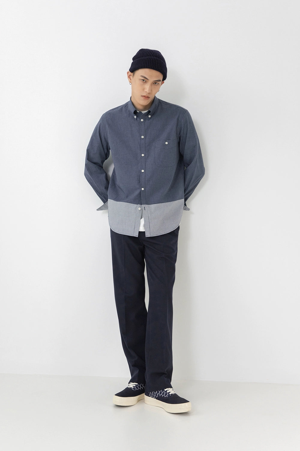 Split Hem Straight Pants