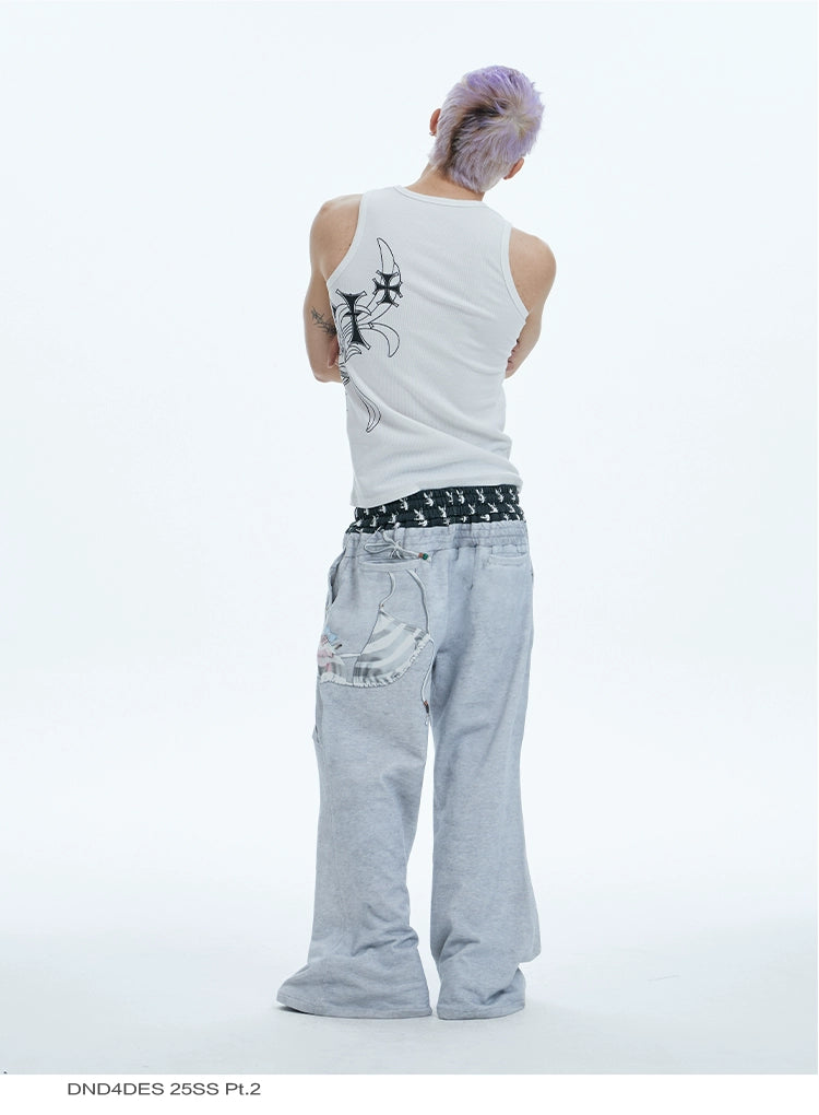 Gothic Letter Tattoo Tank Top