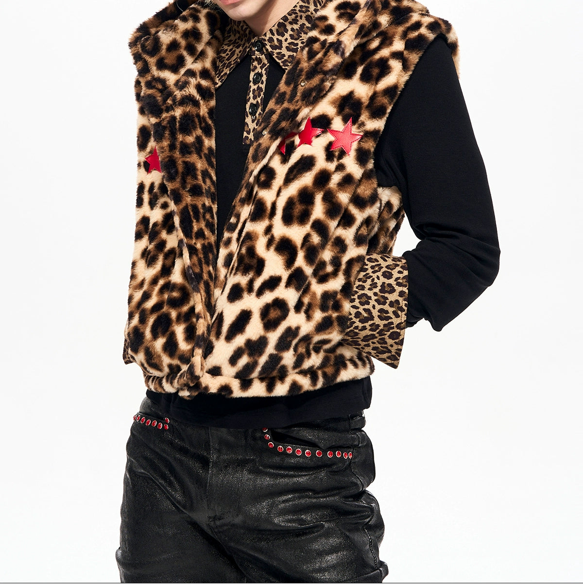 Wildstar Leopard Hooded Vest