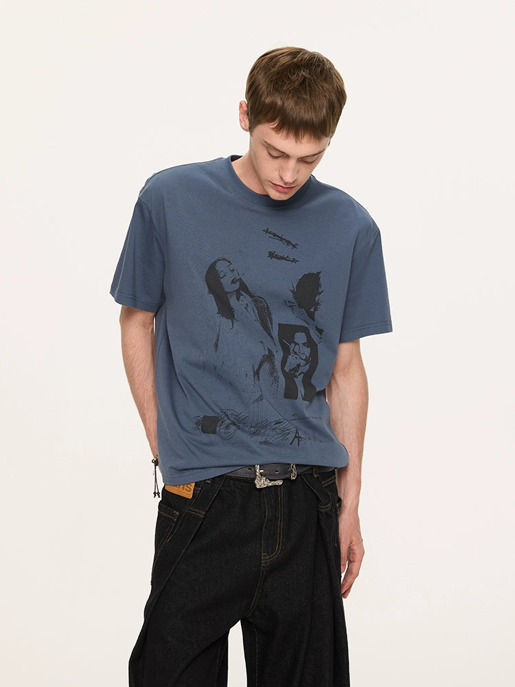 UPF 50+ Graphic Print T-Shirts