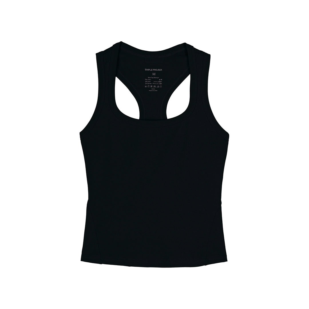Essential Ribbed Racerback Tank Top