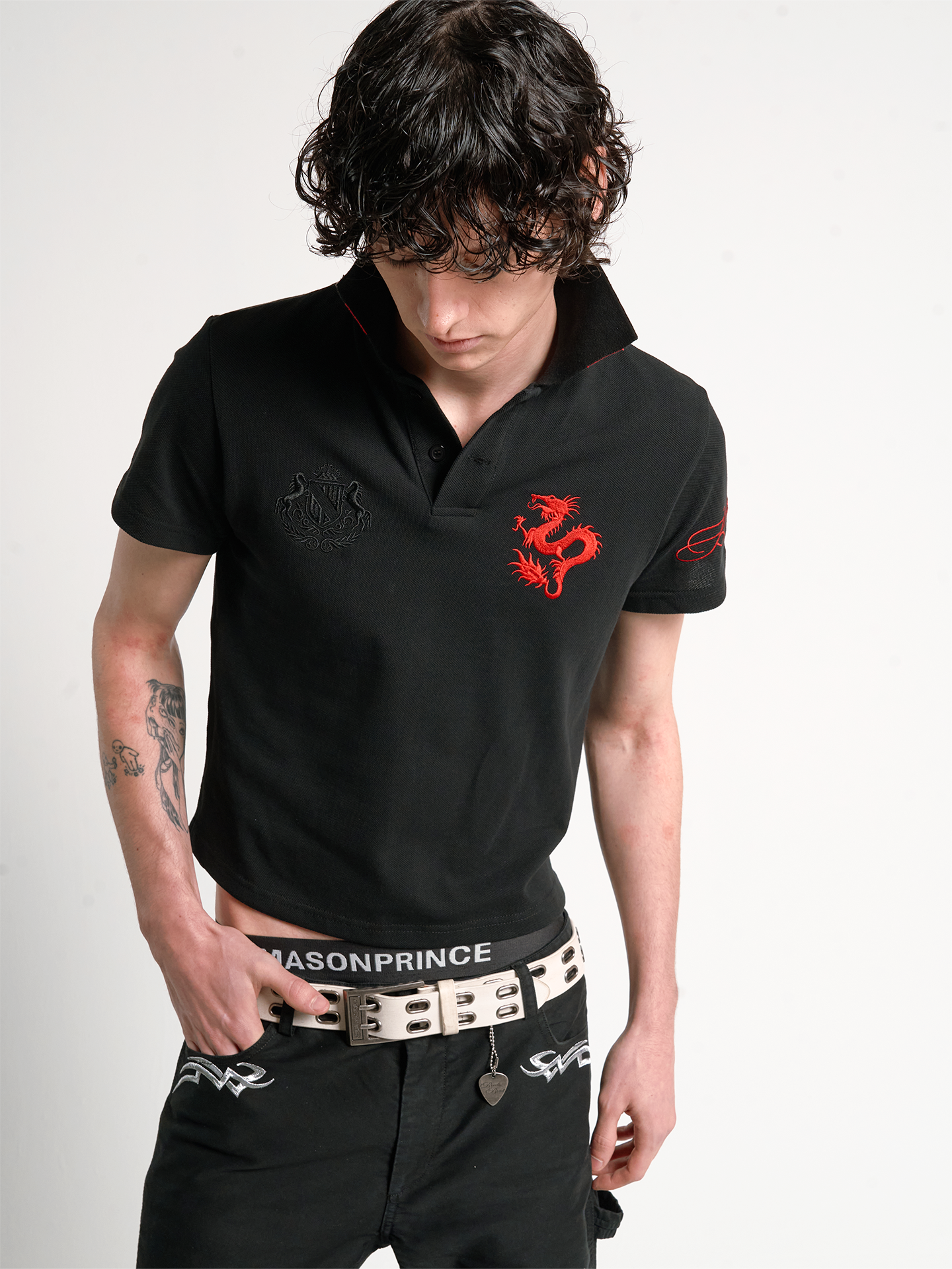 Stills Dragon Crest Polo Shirt