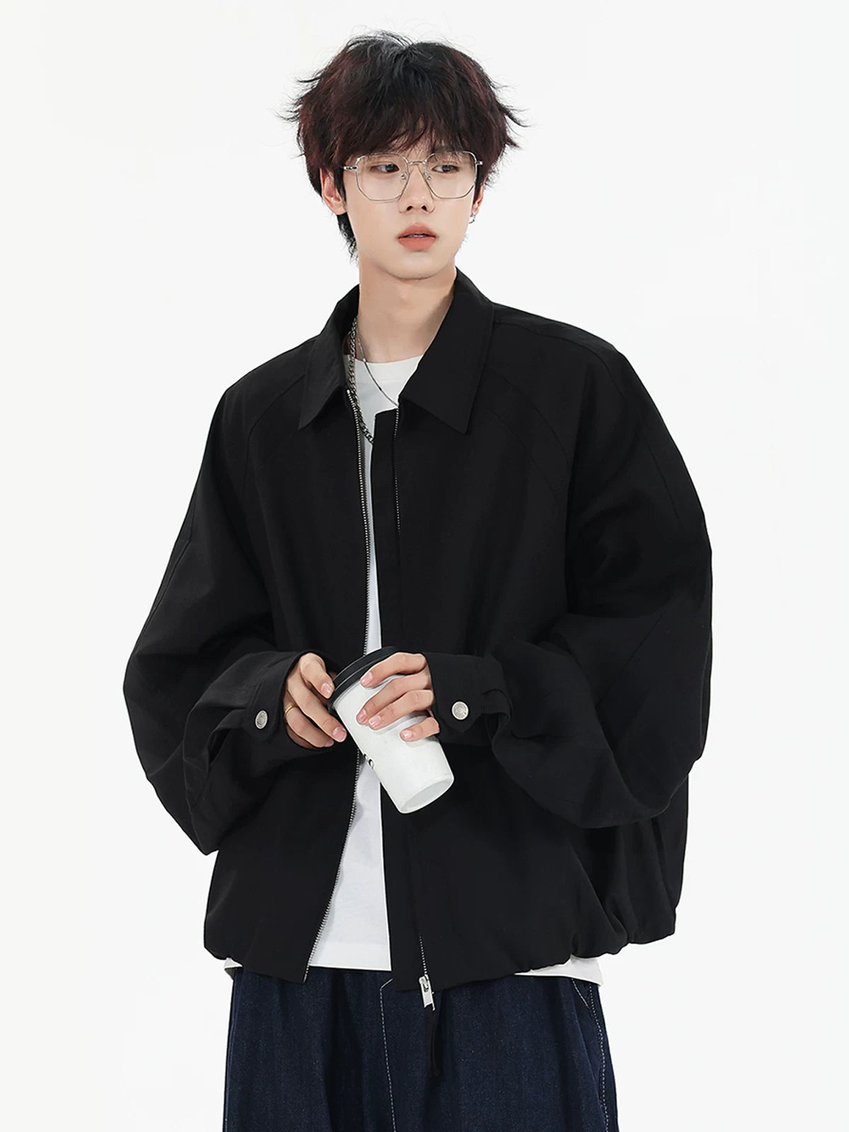 Dune Drift Oversized Zip Jacket