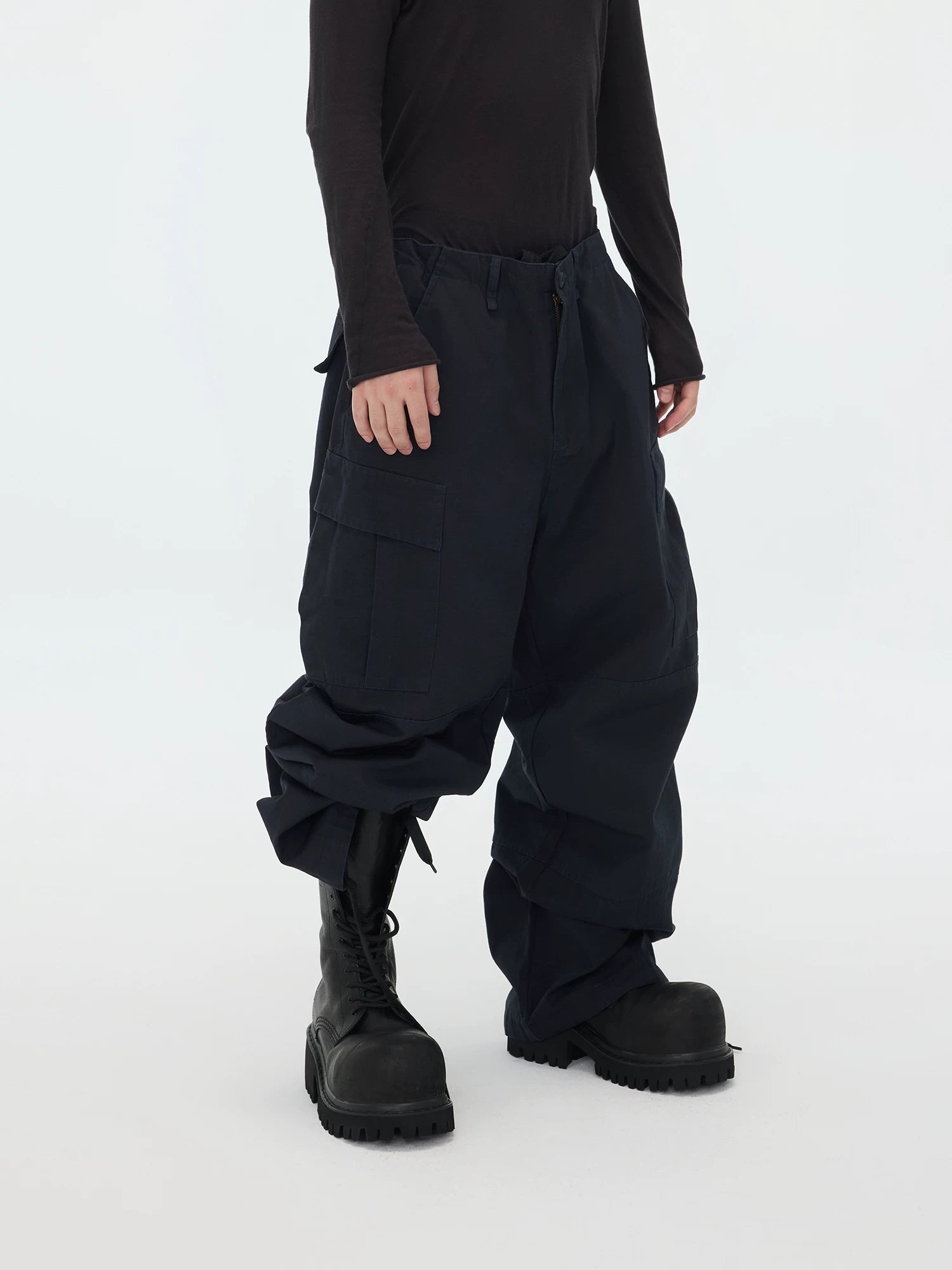 Night Ops Stacked Cargo Pants