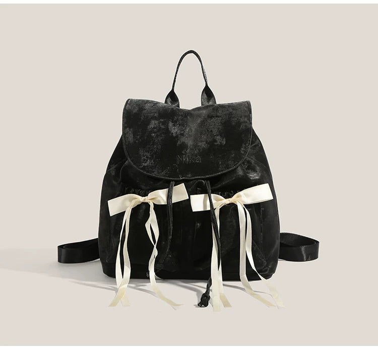 Velvet Ribbon Backpack