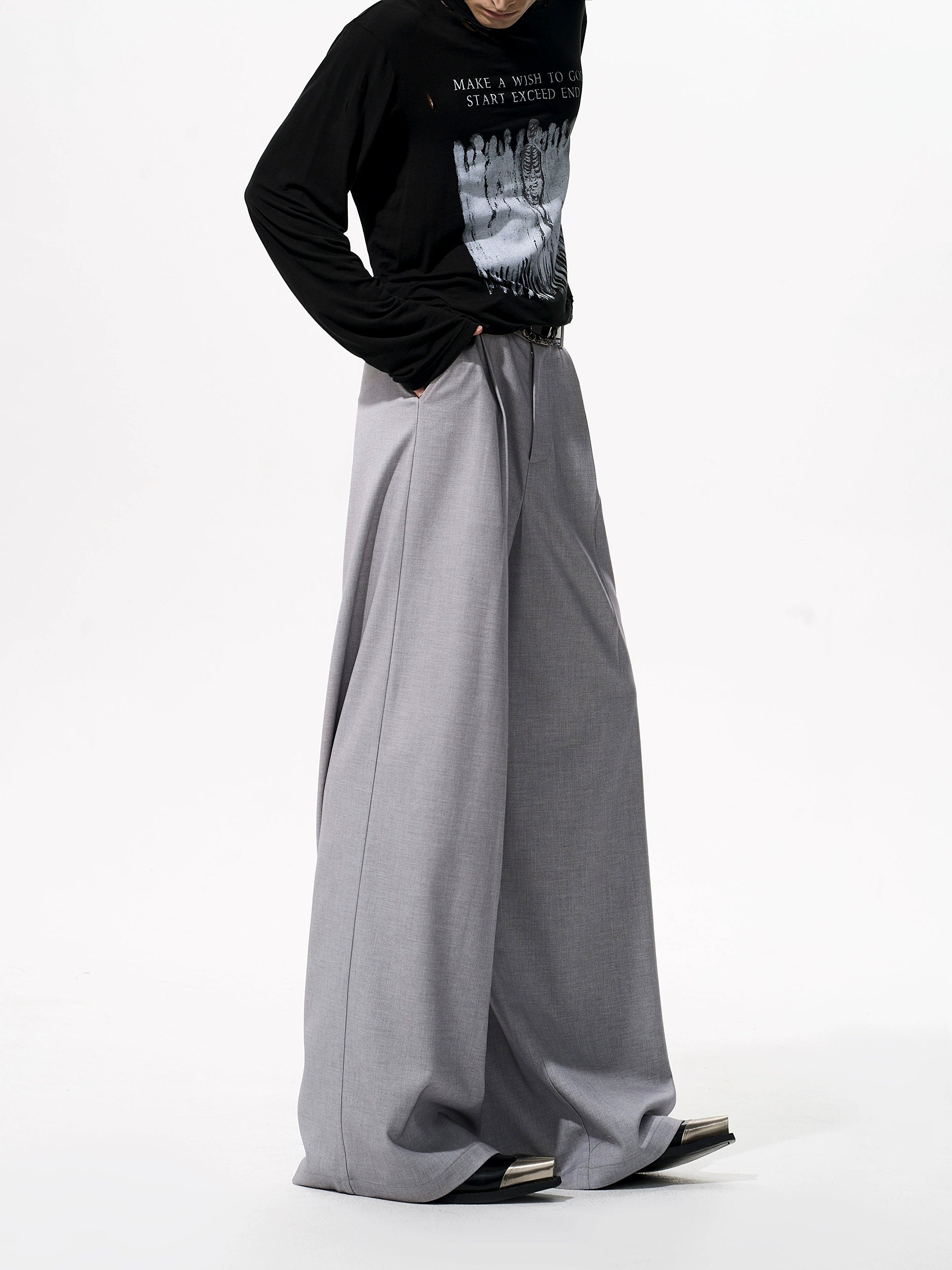Double Breasted Blazer Suit and Pants Setup
