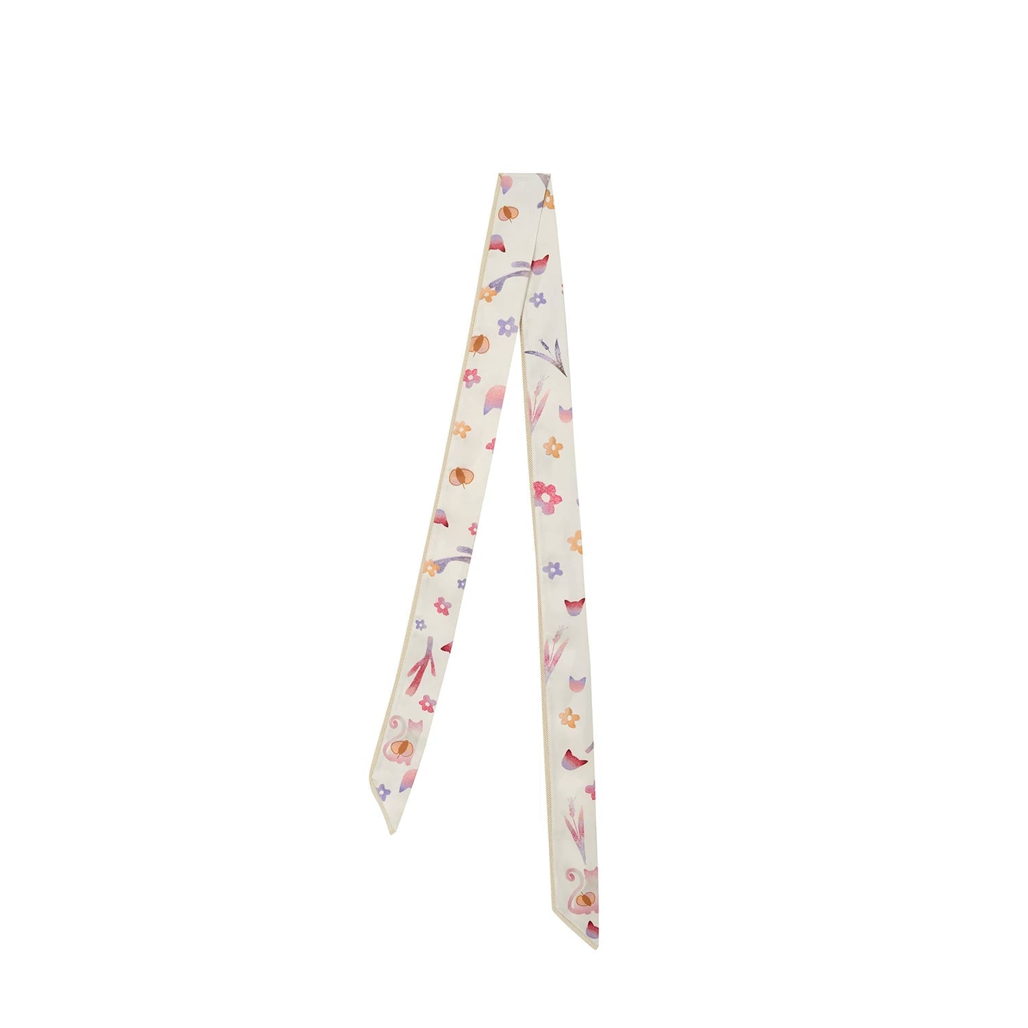 Meadow Doodle Blossom Tie Belt