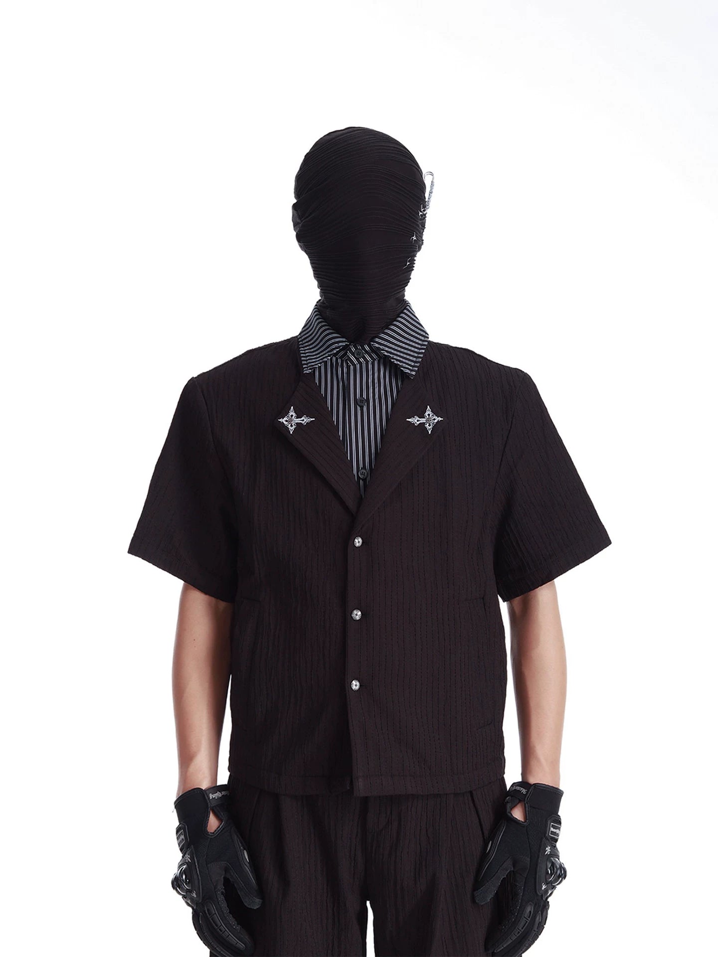 Noir Regent Layered Shirt