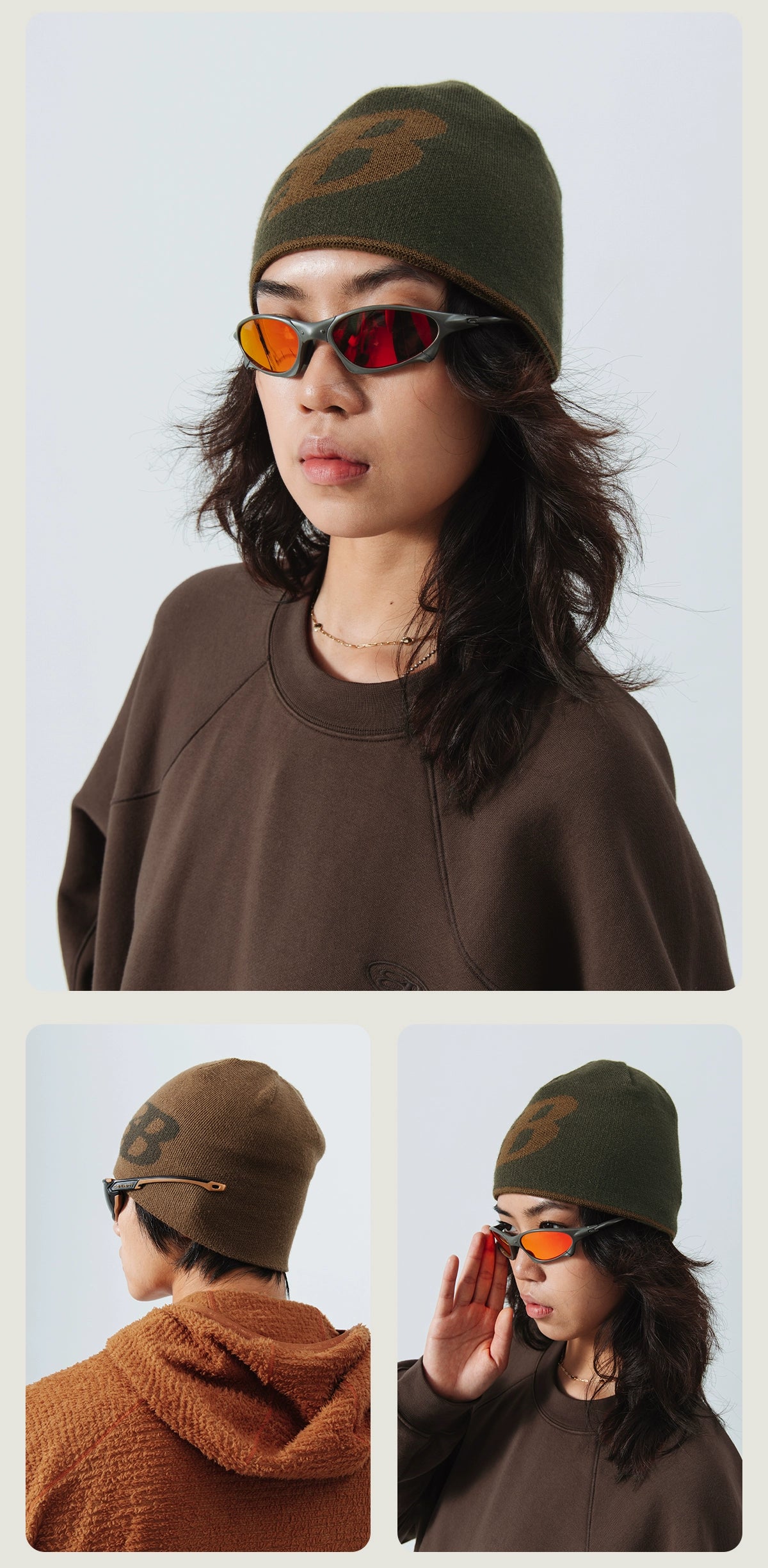Warm Knit Logo Beanie