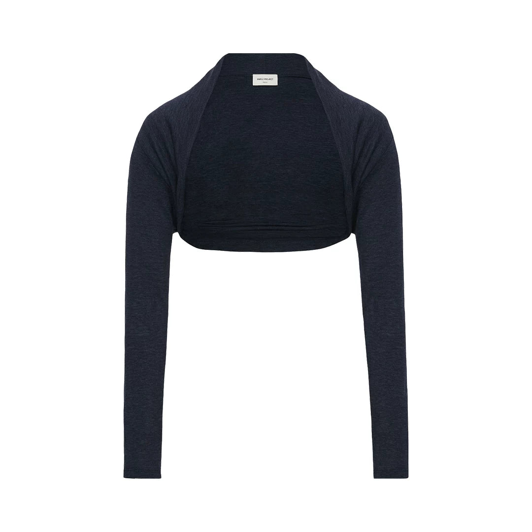 Cropped Shrug Cardigan