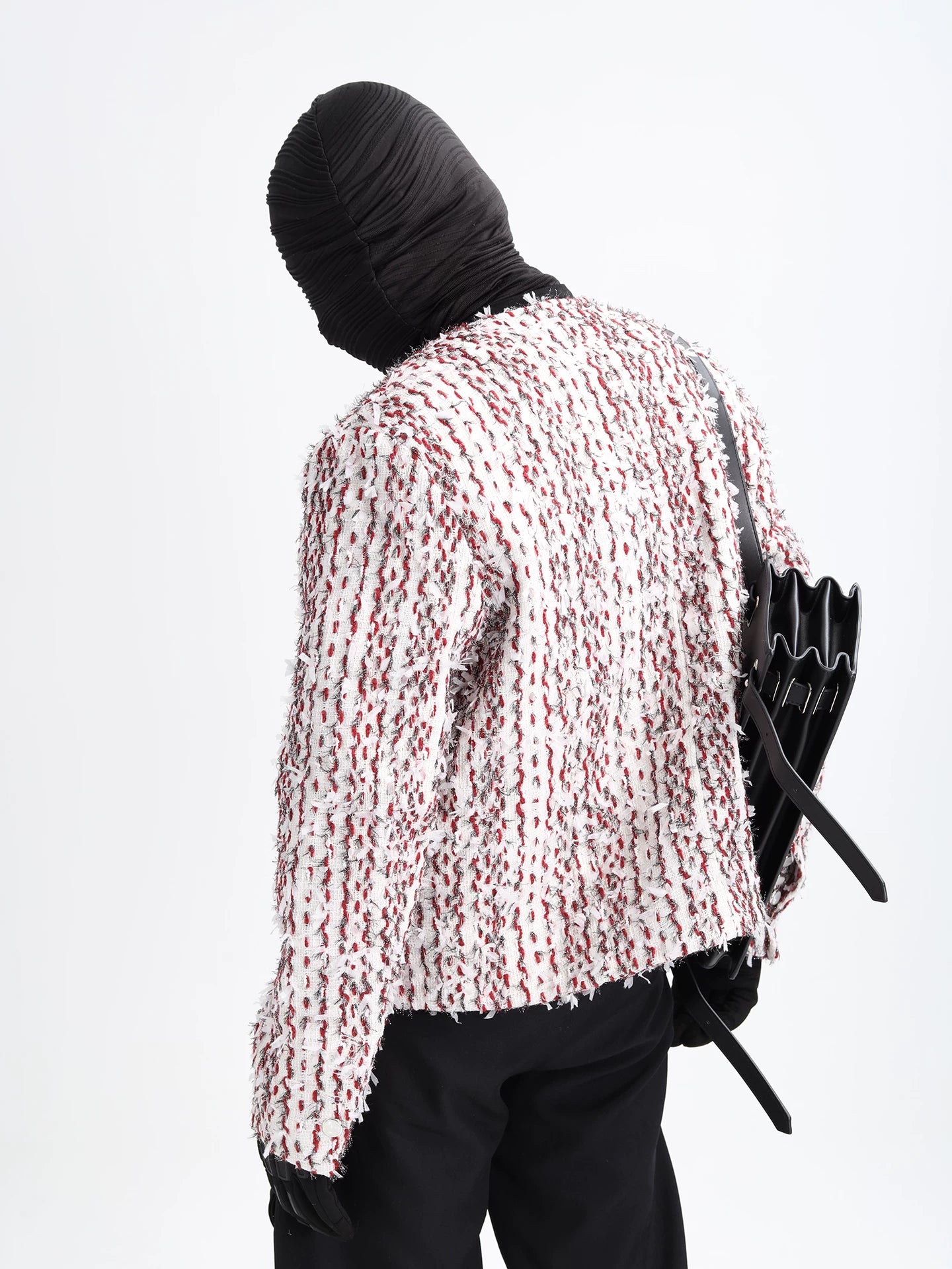 Frostbite Shard Textured Bouclé Jacket