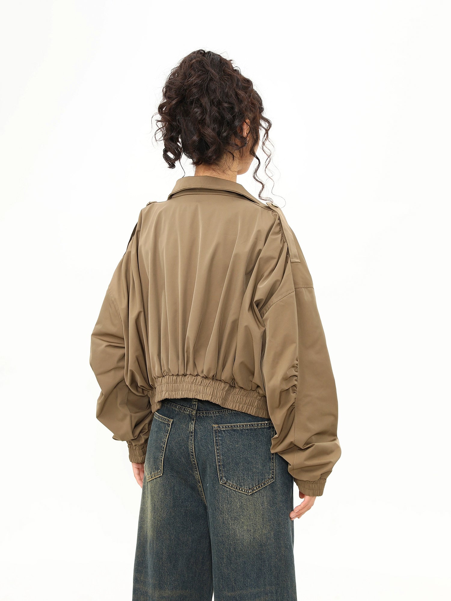Sahara Scout Cropped Utility Jacket