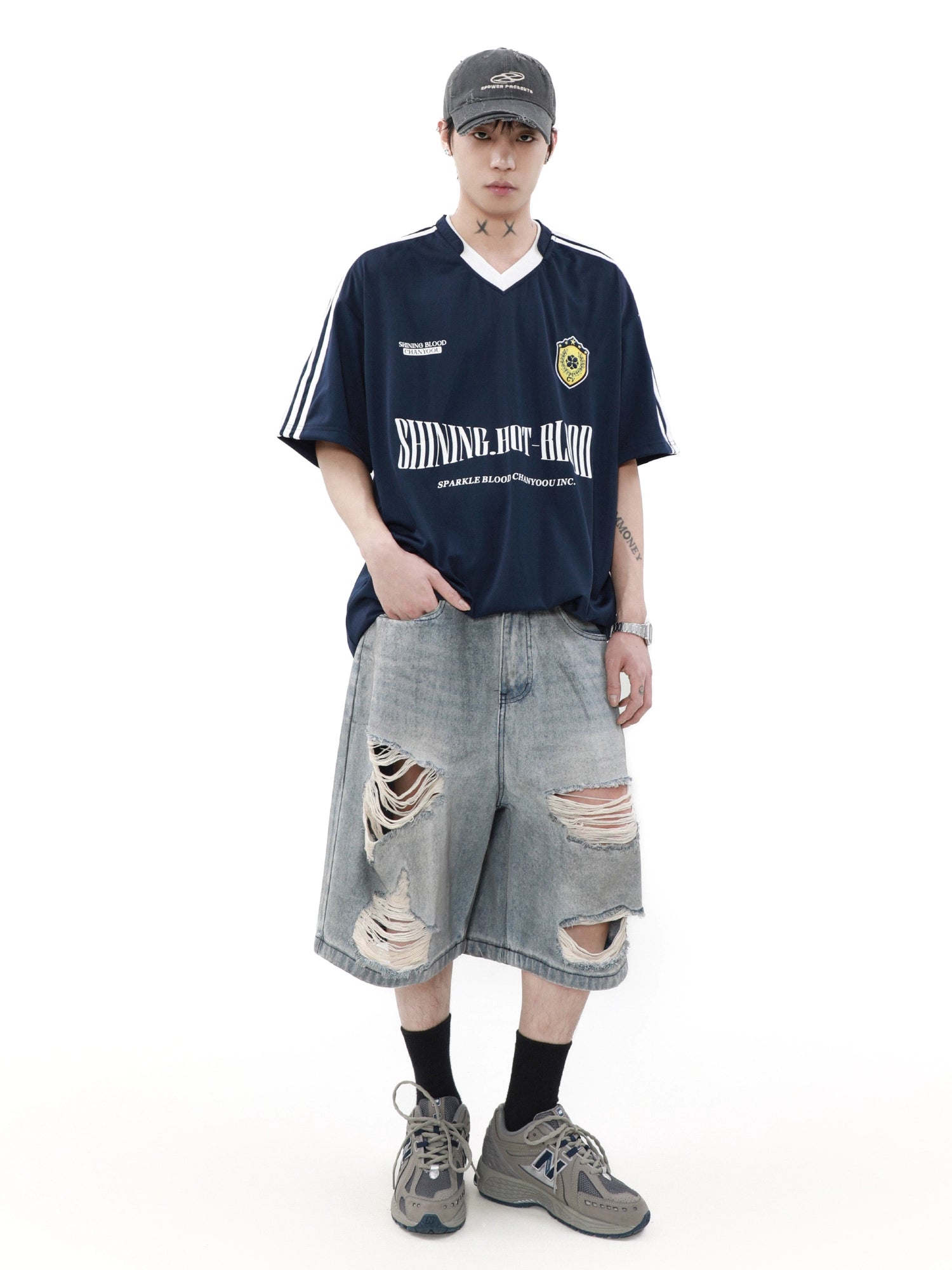 Crest Retro Soccer Jersey