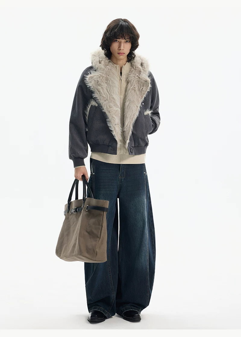 Arctic Shadow Fur Jacket
