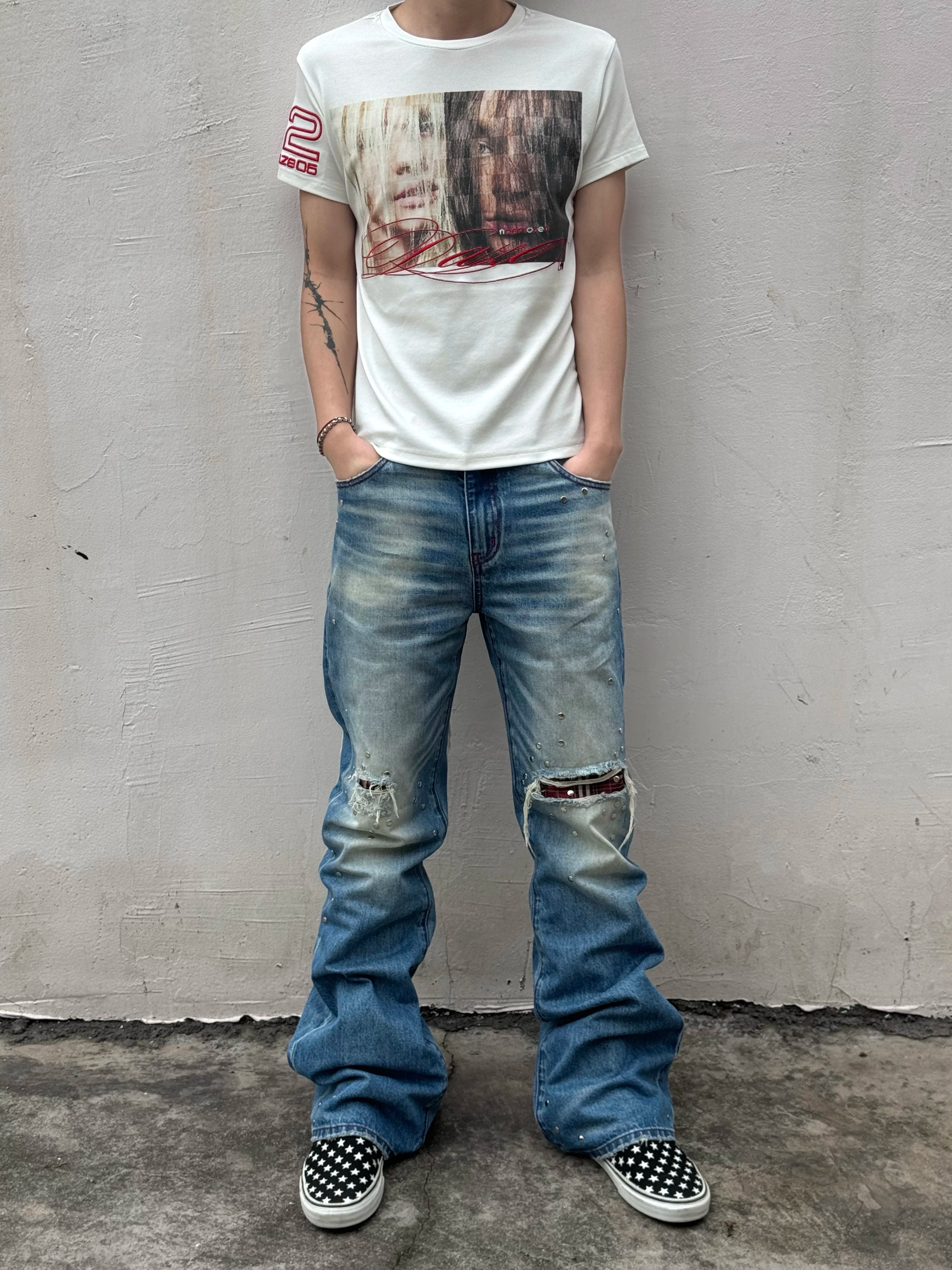 Twin Glare Portrait Graphic Tee