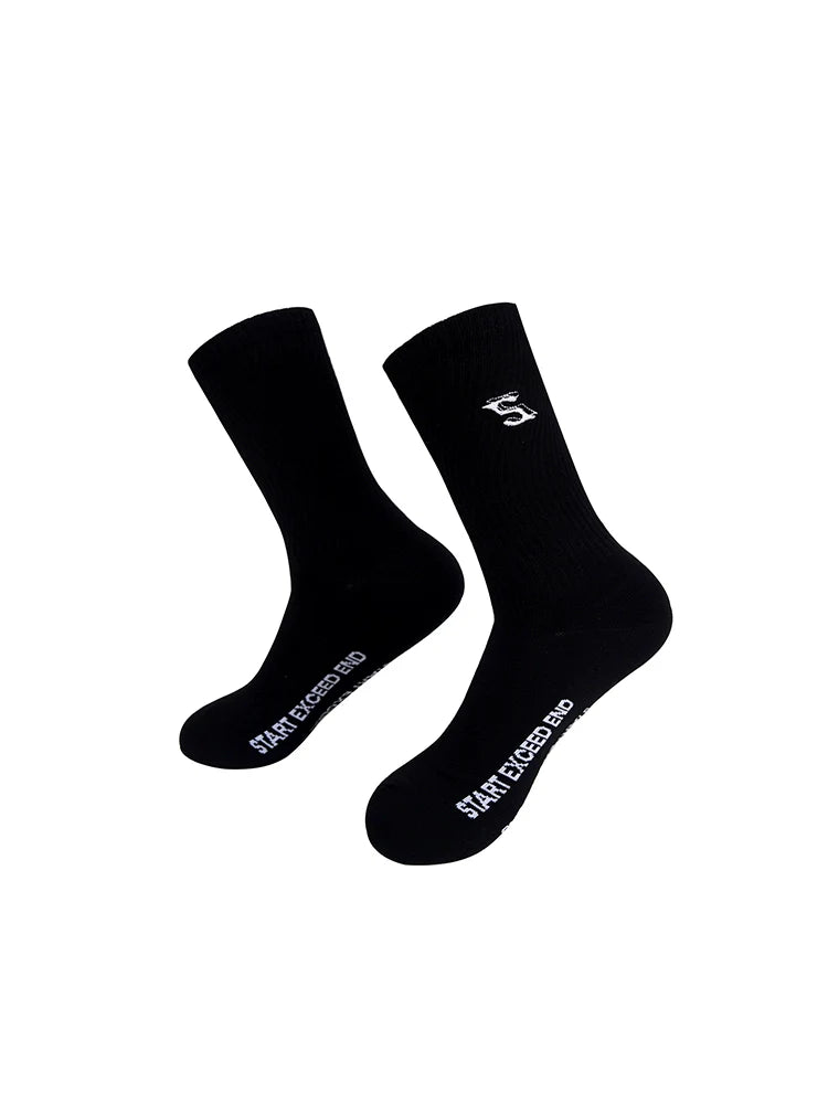 Embroidery Logo Athletic Crew Socks