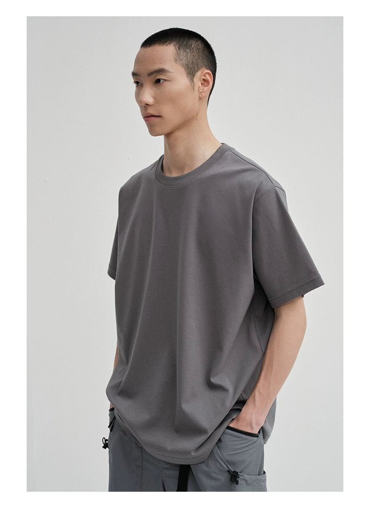 Basic Crew Neck Standard T-Shirt