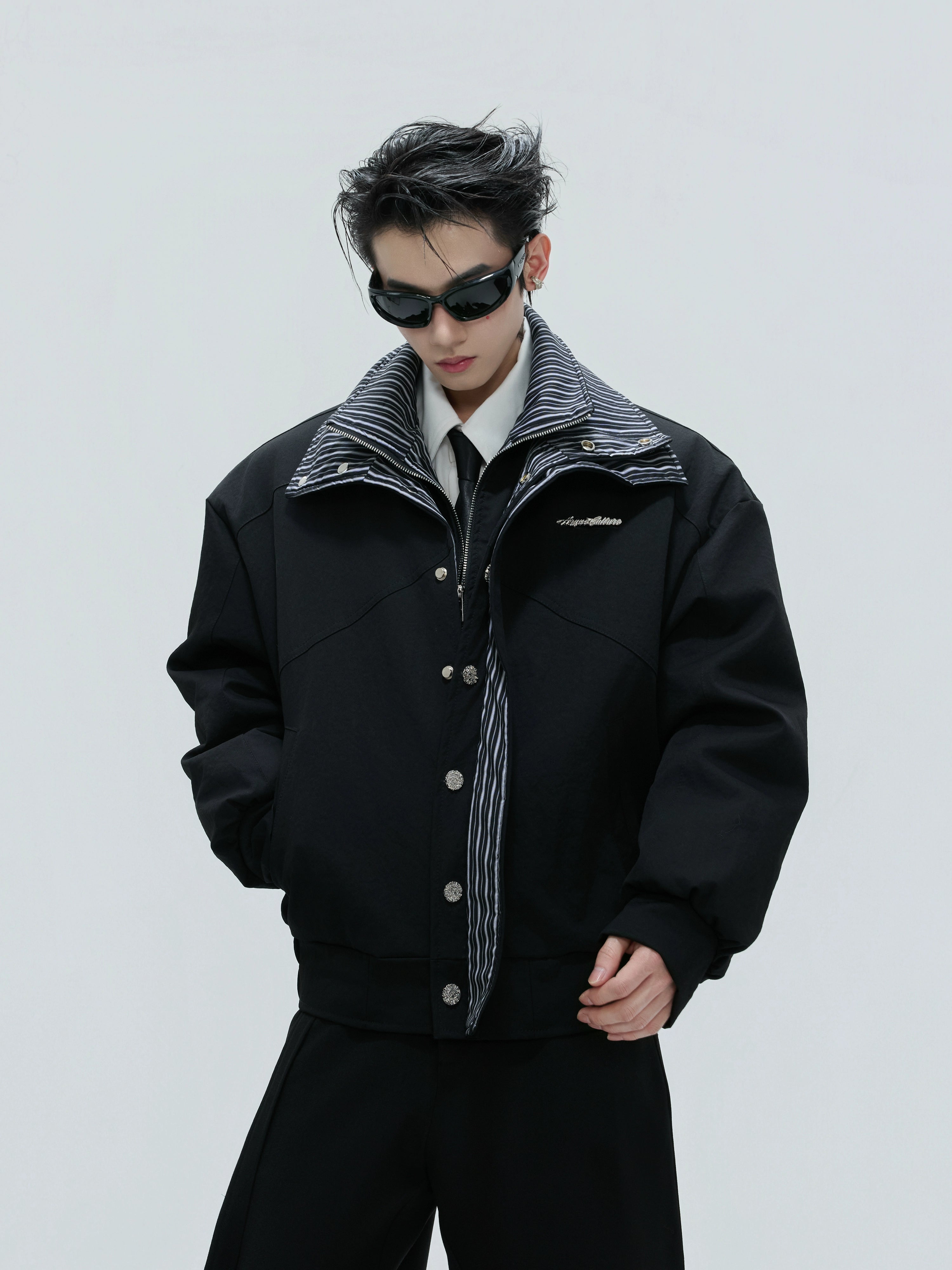 Shadowline Double Collar Bomber