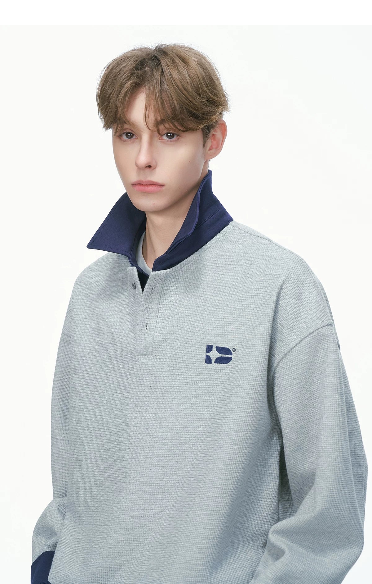 Varsity Collar Rugby Sweatshirt