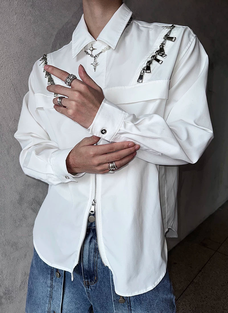 Starlink Harness Zip-Cascade Shirt