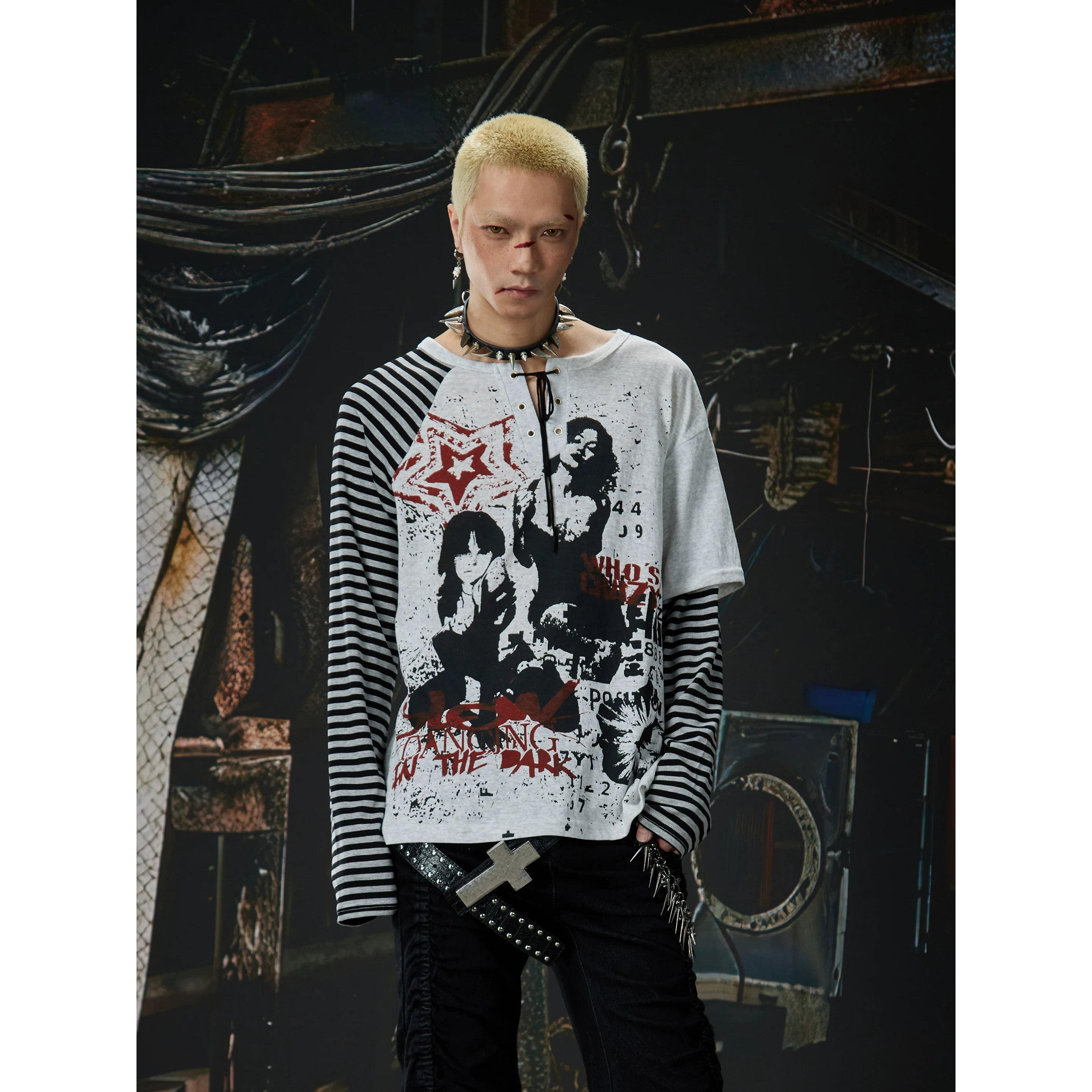 Riot Laced Revolt Graphic Layered Tee