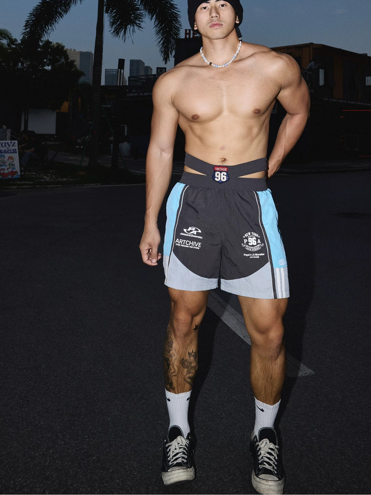 Vintage New York Track Archive Shorts