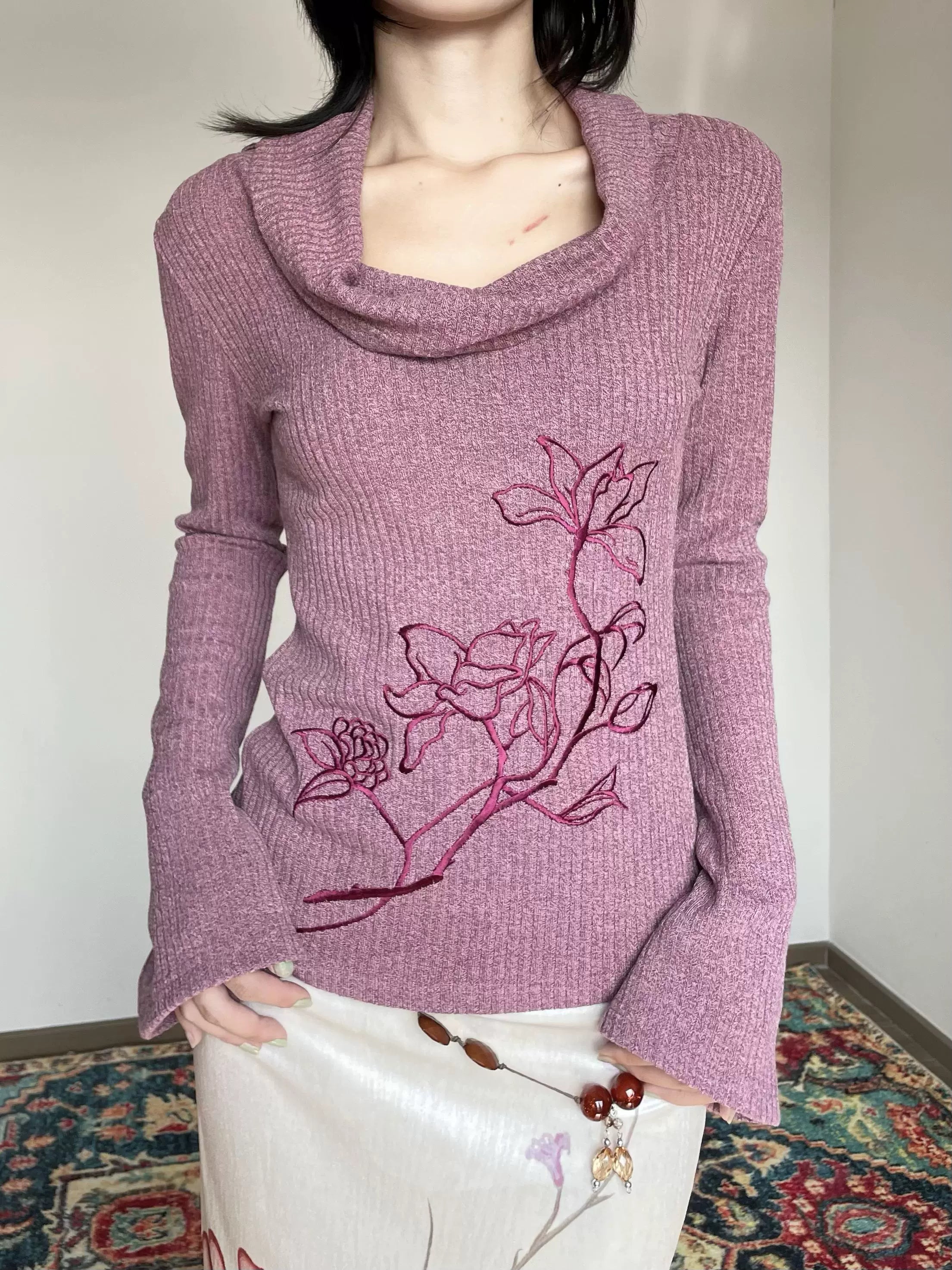 Lotus Cowl Sweater
