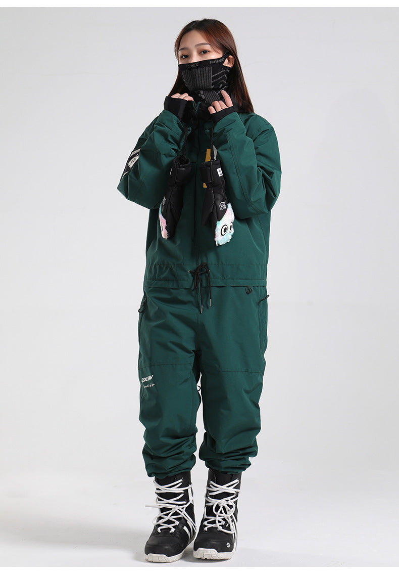 Workwear-Style Snowboard Boiler Suit