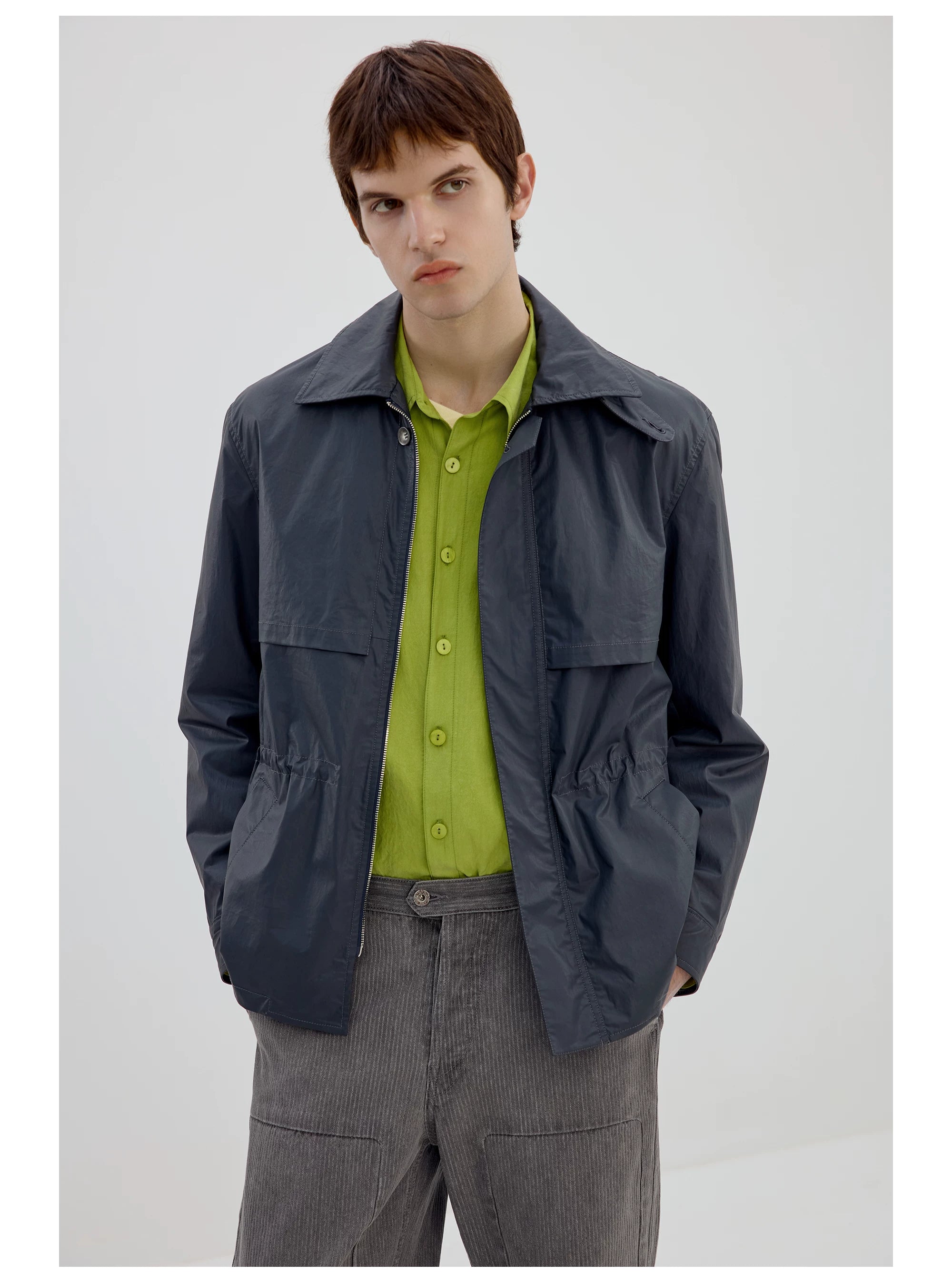 Stormcove Cinch-Waist Utility Jacket