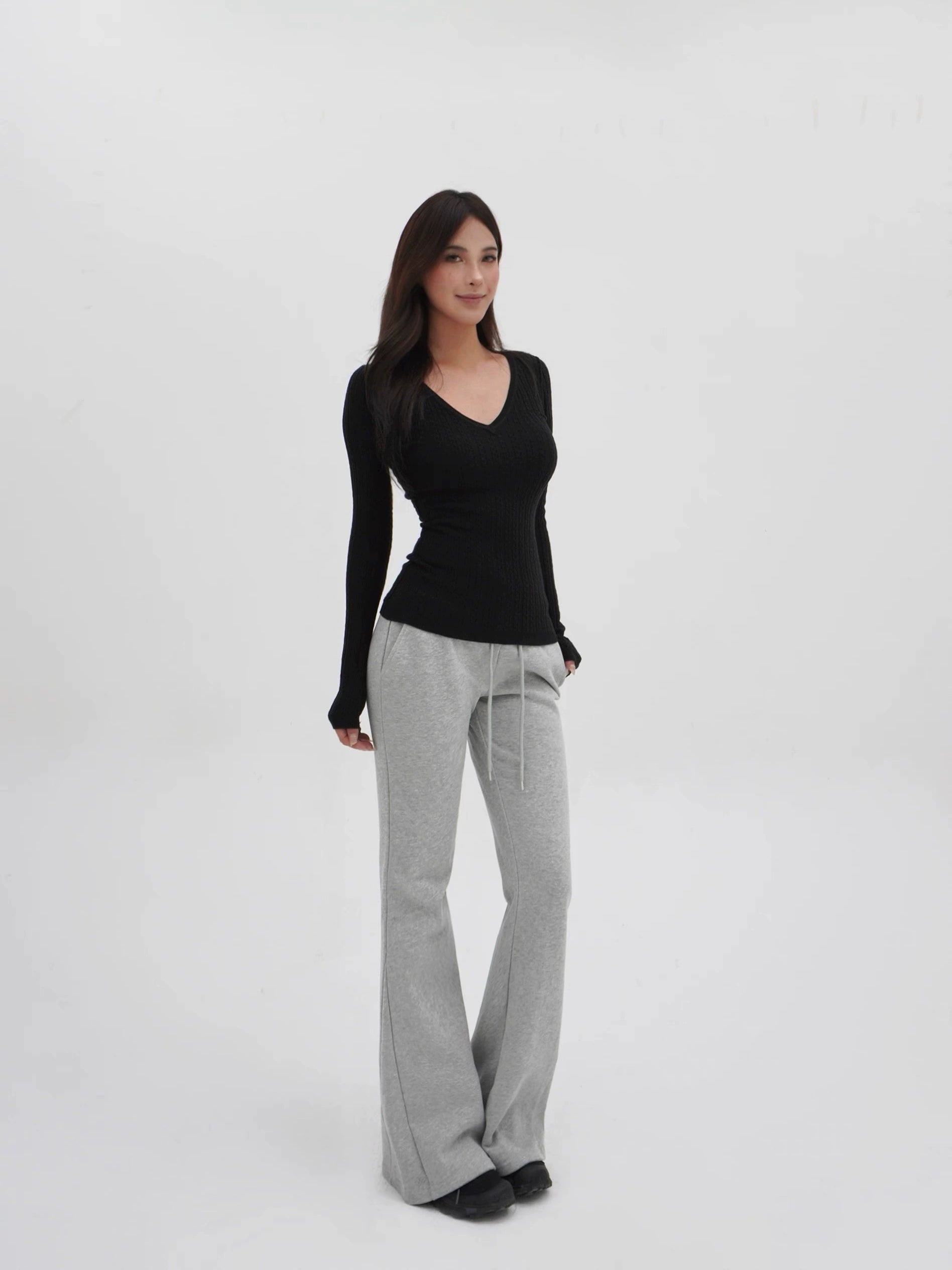 Low-Waist Athletic Sweatpants