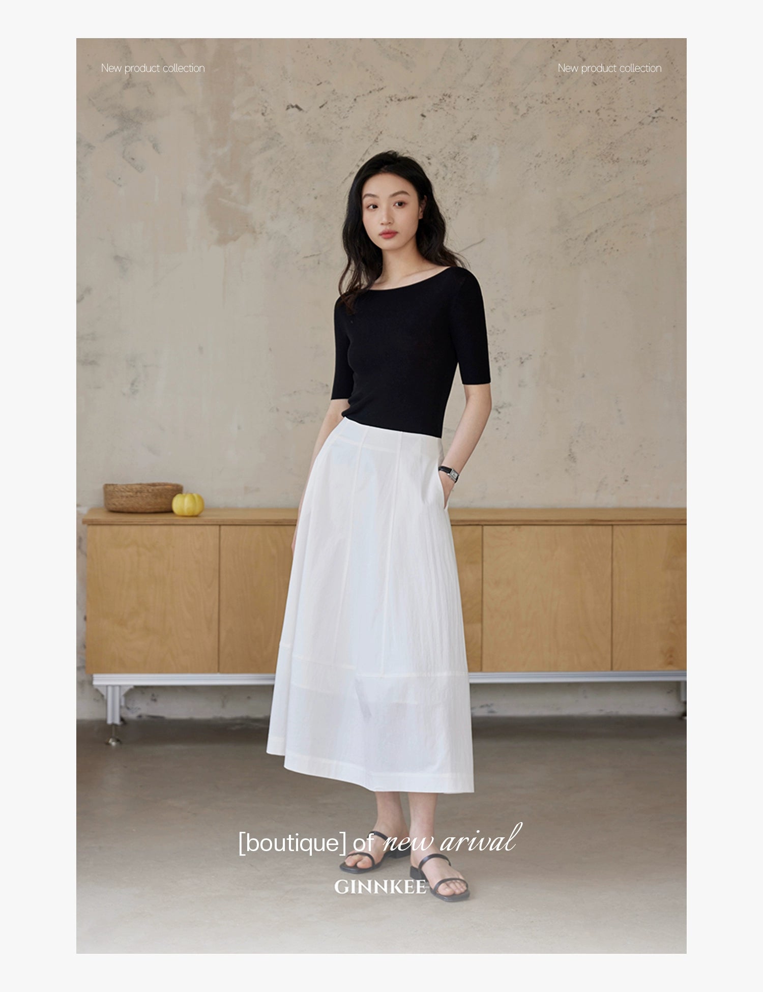 High Waist Maxi Skirt