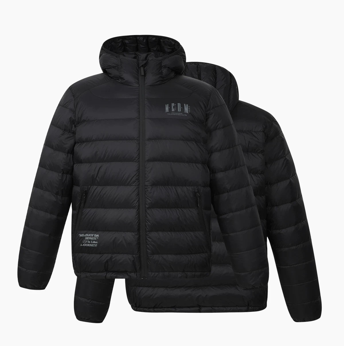 Ultra-Light Hooded Down Puffer Jacket