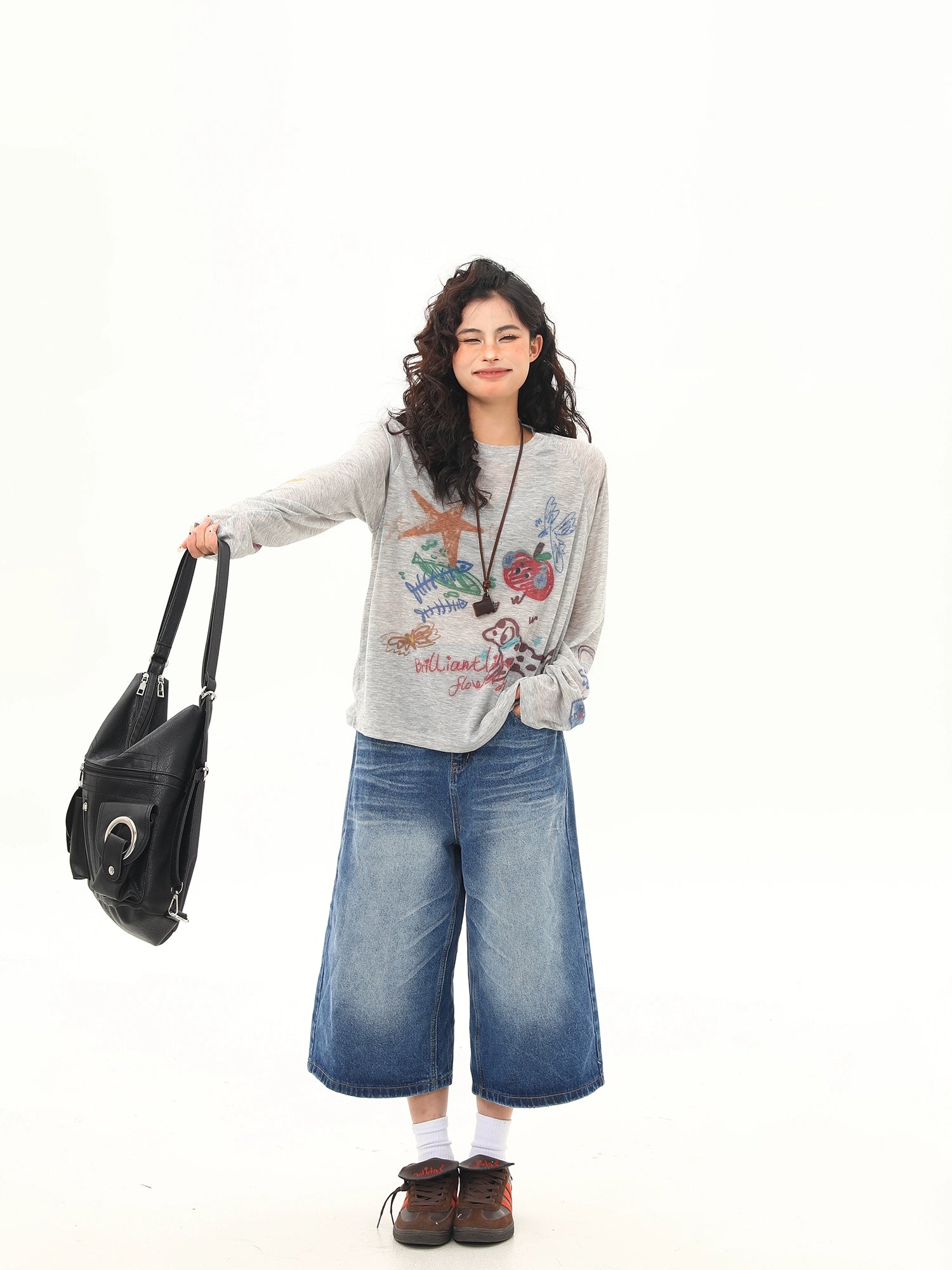 Brilliant Doodle Art Long Sleeve