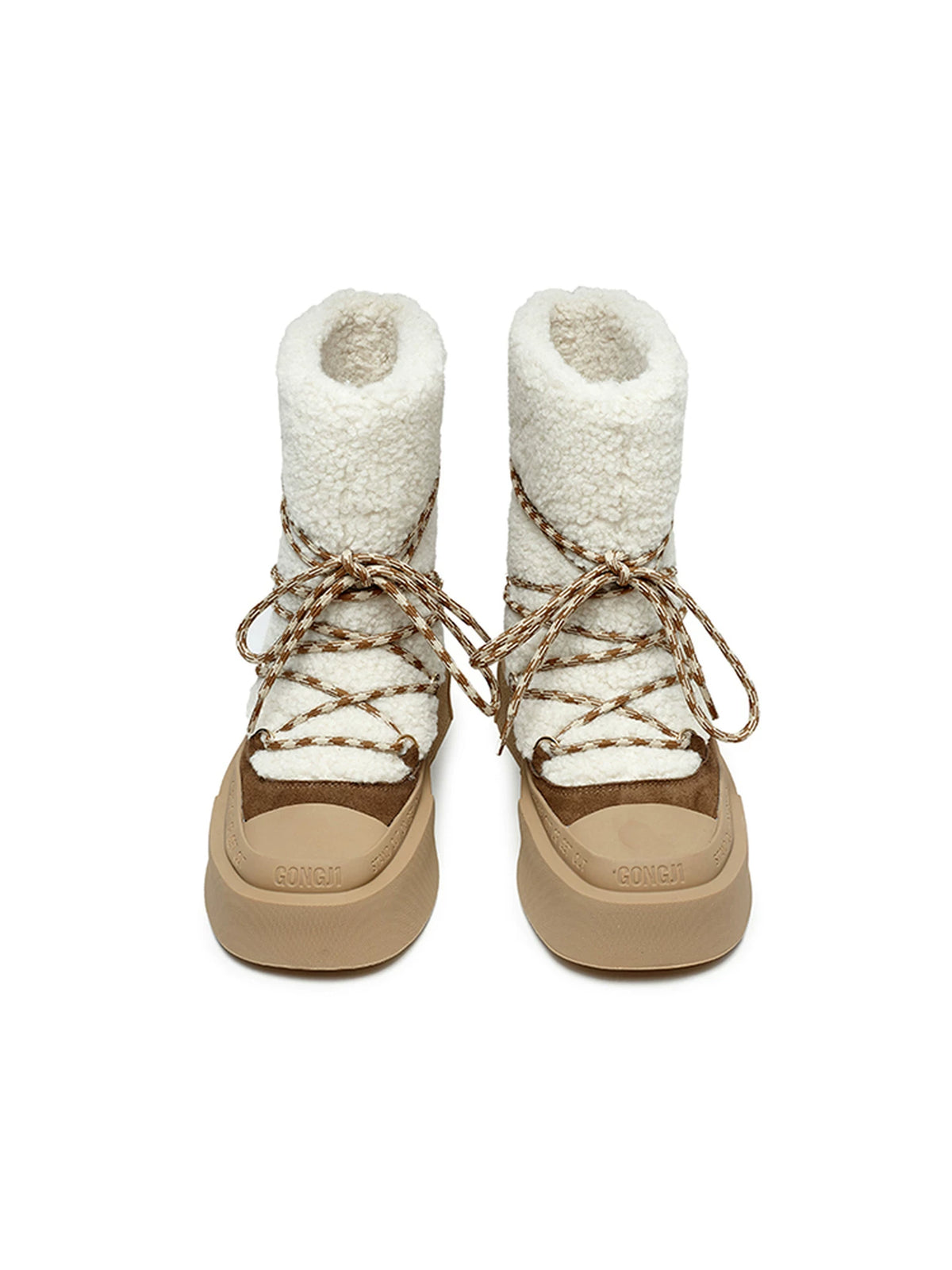 Snowbound Sherpa Platform Boots