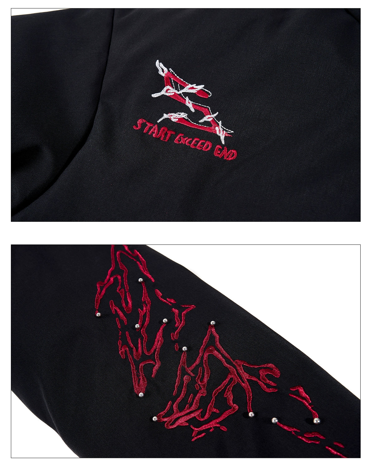 Inferno Stitch Bomber Jacket