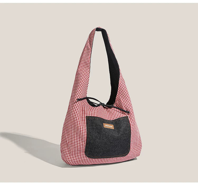 Denim Picnic Sling Tote