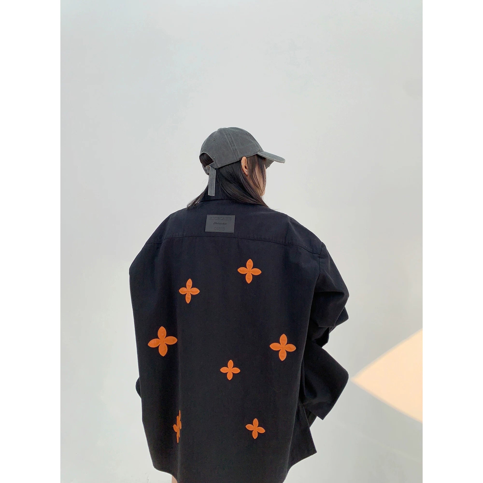 Olive Bloom Button Shirt