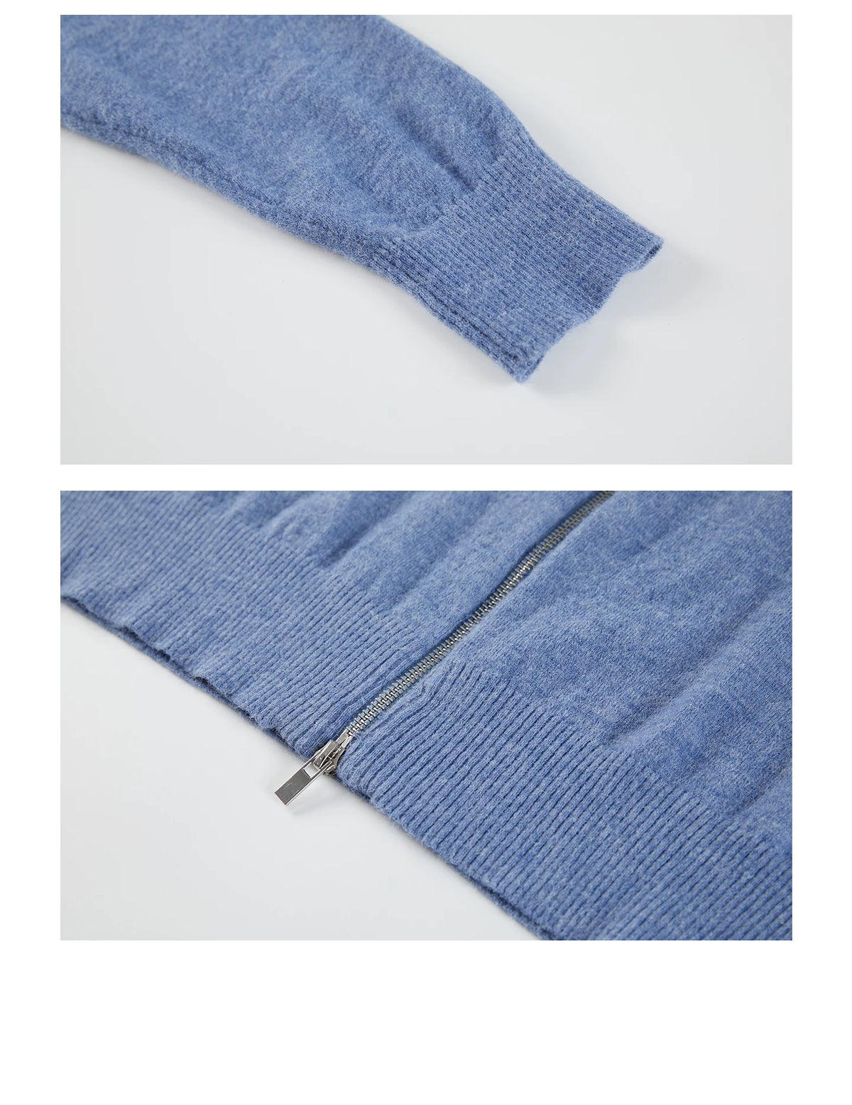 Skyline Zip Knit Cardigan