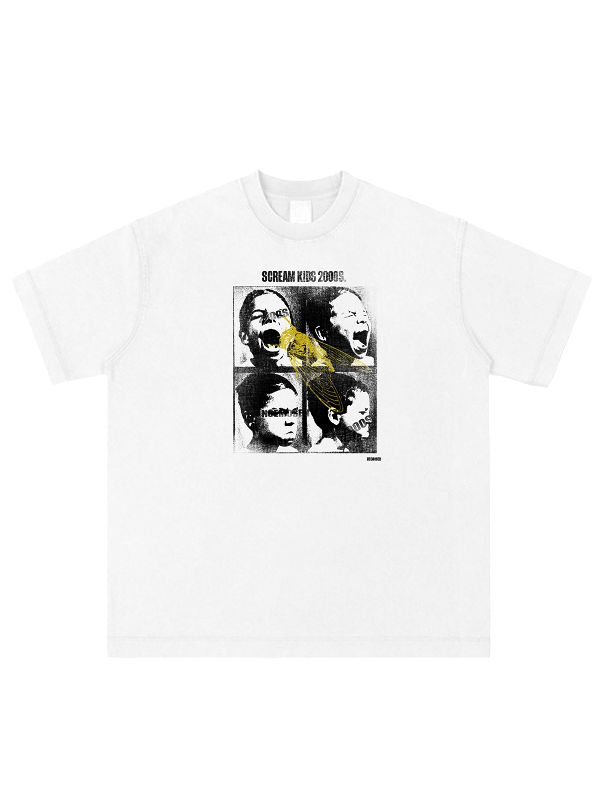 Scream Kids Washed Gradient Graphic Tee