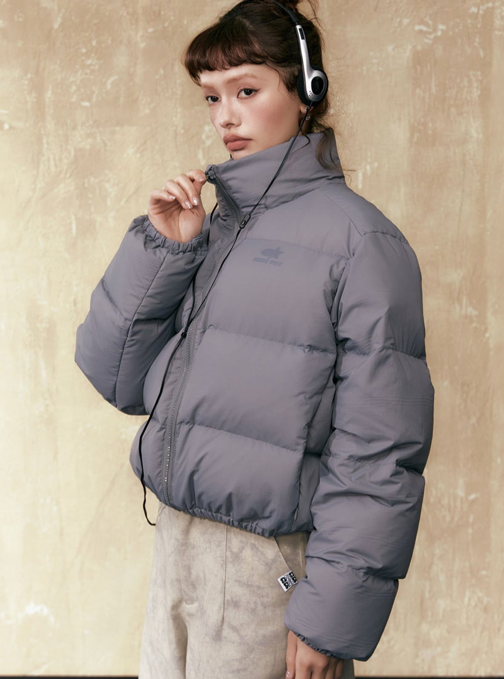 Urban Short Style 90Fil Puffer Jacket - chiclara